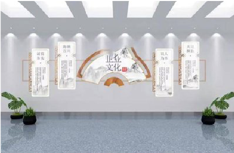 浏阳企业文化墙设计的核心要素。