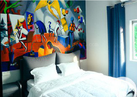 浏阳对于酒店的墙体彩绘而言更注重哪些方面？