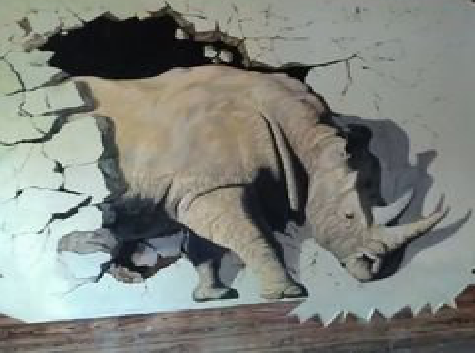 浏阳在墙绘中，如何绘制3D效果？