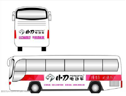 浏阳公交车身贴如何完美贴合？