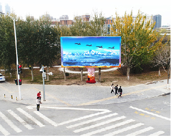 浏阳户外大屏广告投放要点。