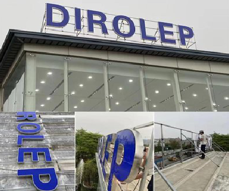 浏阳楼顶发光字安装的注意事项。